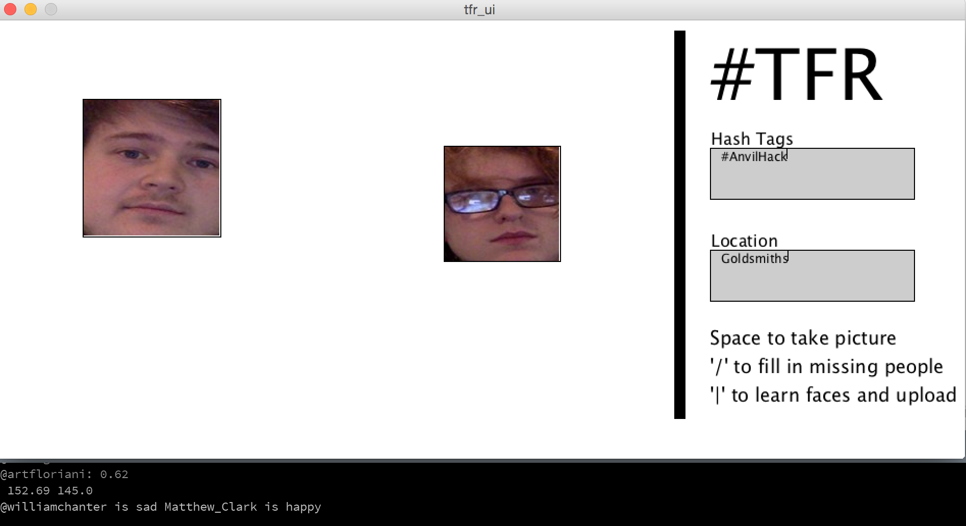 tfr_application_screenshot