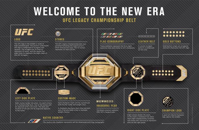 ufc lightweight championship belt close up