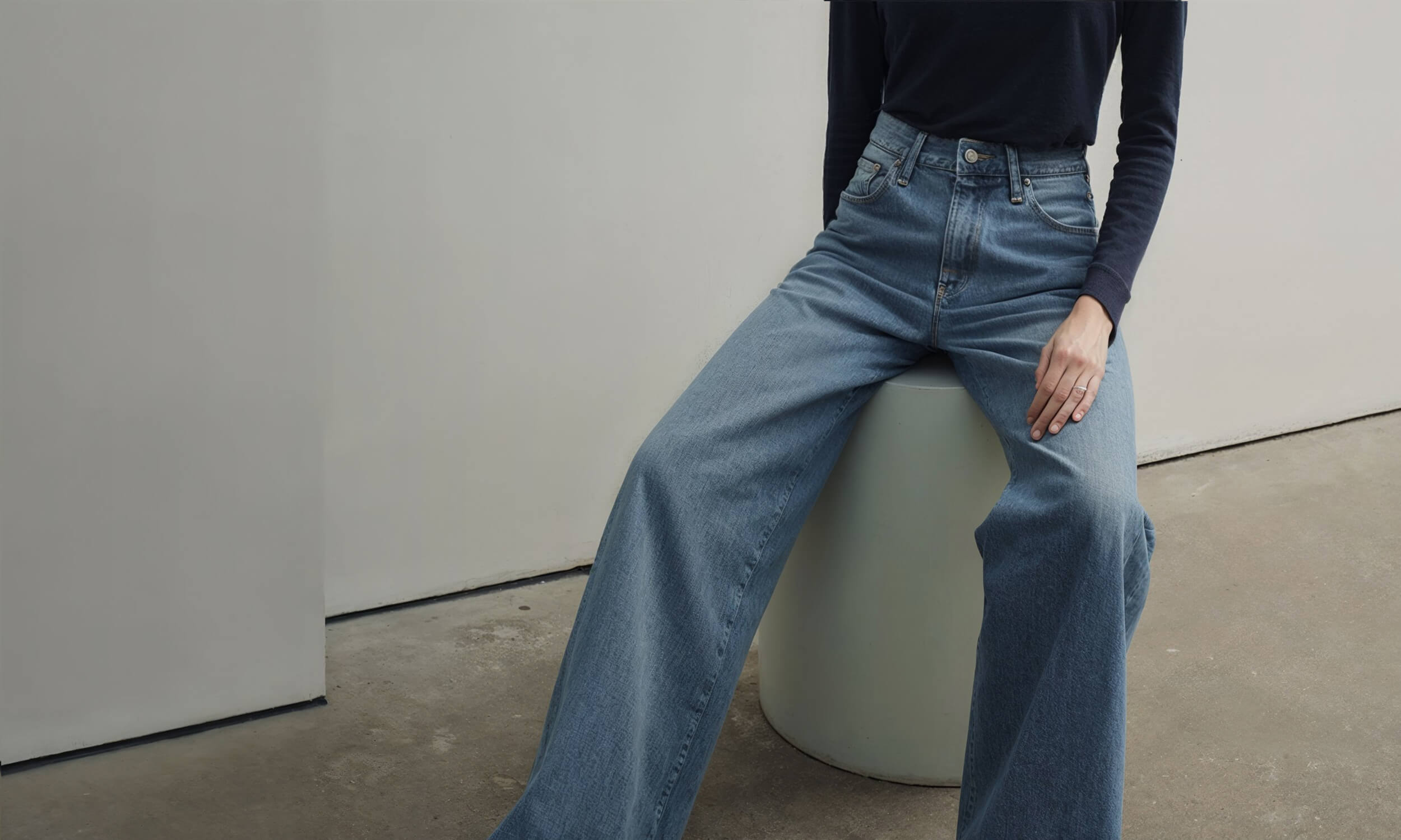 Wide Leg Jeans