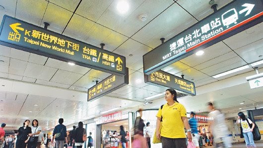 台北車站指標系統