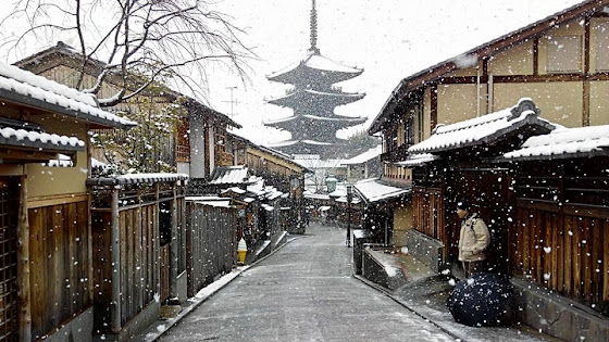台灣冬日陰雨街景