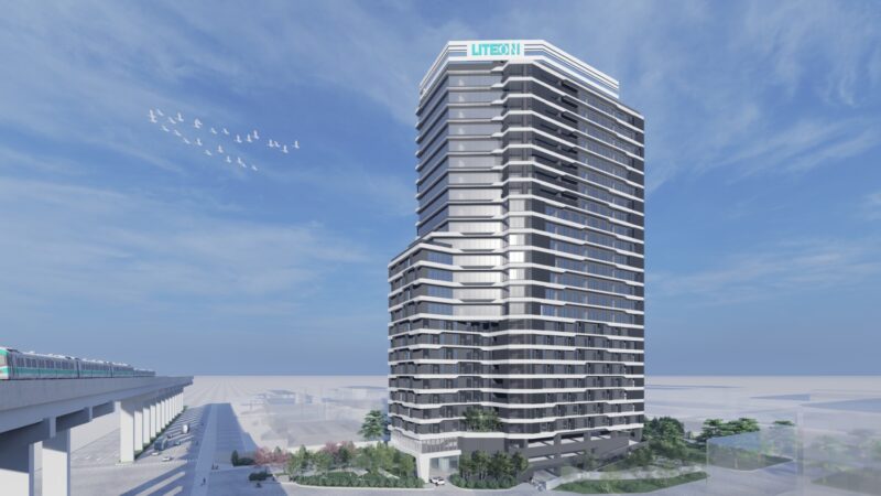 台灣科技園區光寶科大樓外觀