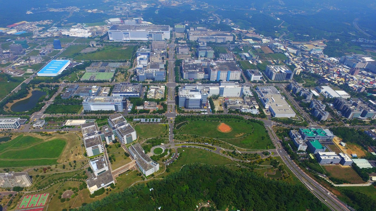 新竹科學園區鳥瞰