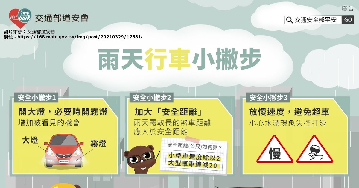 雨天交通安全